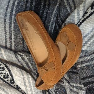 Suede Leather flats